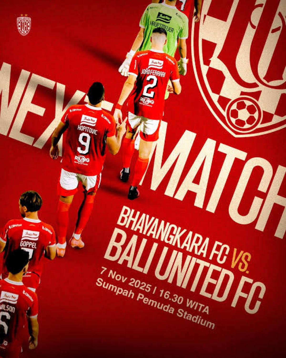 Link Nonton Bhayangkara FC vs Bali United di BRI Super League