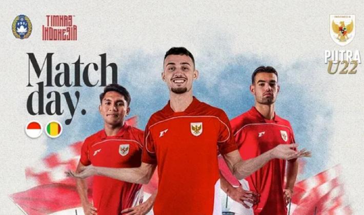 Link Live Streaming Timnas Indonesia U-22 vs Mali U-22