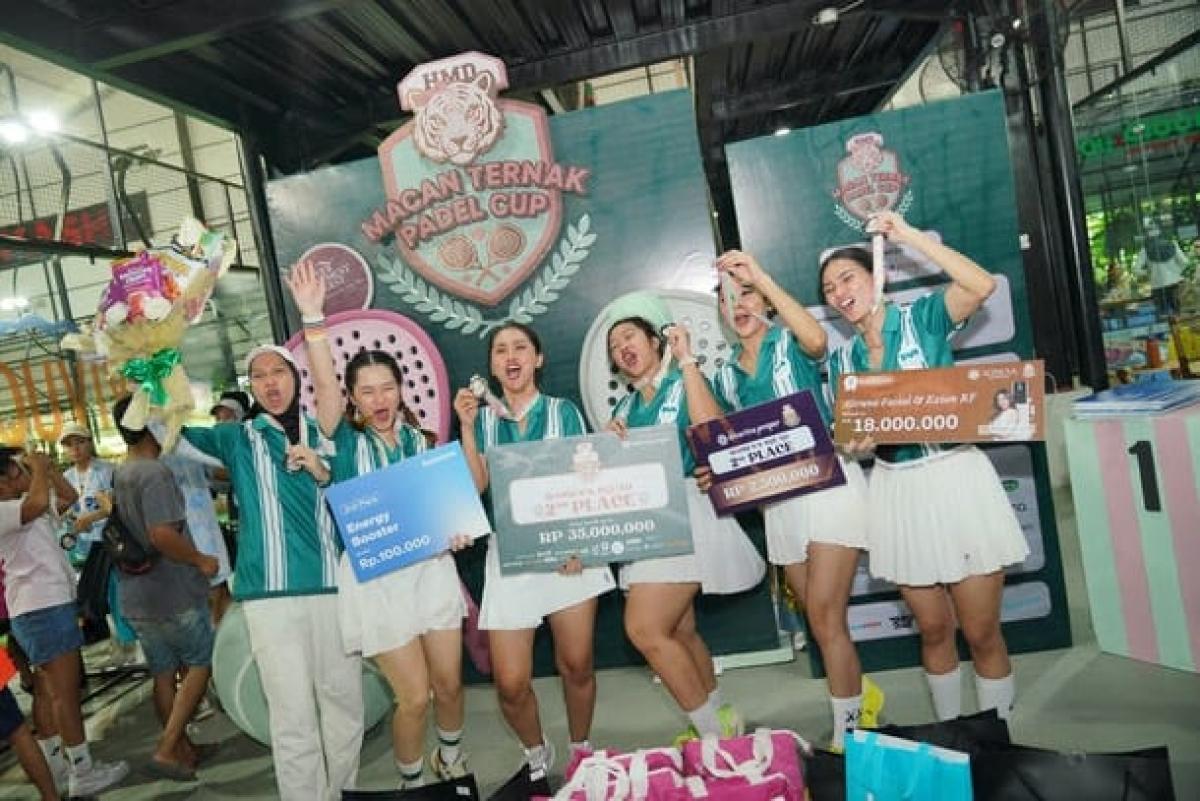 Macan Ternak Padel Cup 2025, Ajang Olahraga Orang Tua Murid dari 17 Sekolah