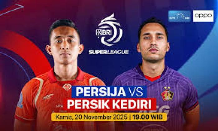 Link Live Streaming Persija vs Persik