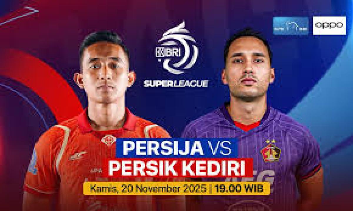Link Live Streaming Persija vs Persik