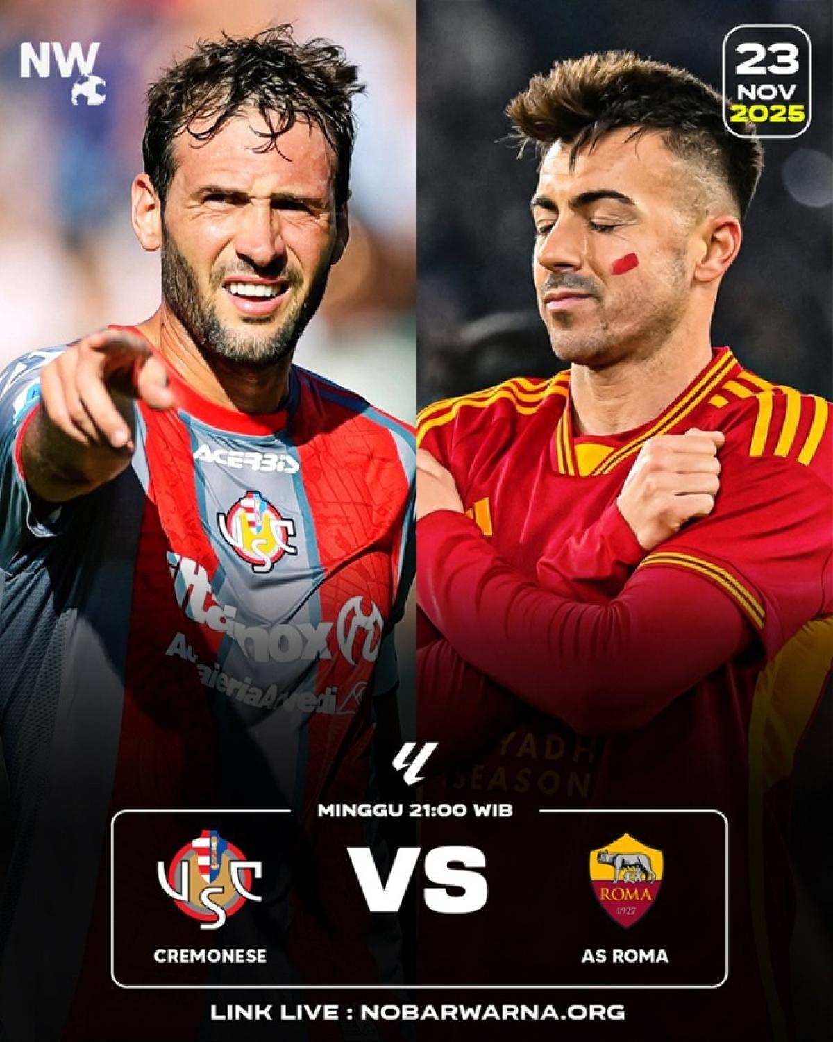 KEJUTAN SERIE A! Prediksi Skor Cremonese vs Roma: Roma Terancam Kebobolan, Skor 1-2 Sudah di Depan Mata!