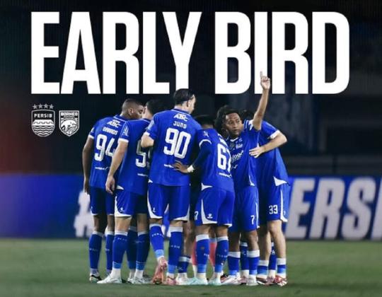 Bobotoh Catat! Persib Jual Tiket Early Bird Laga Kontra Borneo FC Mulai Rp 105 Ribu