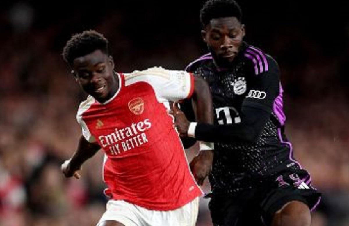 Prediksi Skor Arsenal vs Bayern Munchen di Liga Champions:  Duel Penentu Posisi Puncak Klasemen