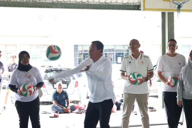Jadi Ajang Seleksi Poprov, 280 Atlet Voli Berlaga di Bupati Cup Kabupaten Tangerang 