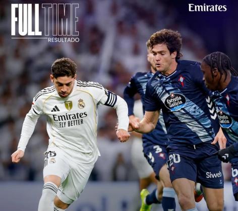 Celta Hancurkan Real Madrid 2-0, Dua Kartu Merah Warnai Kekalahan Los Blancos di  Bernabeu