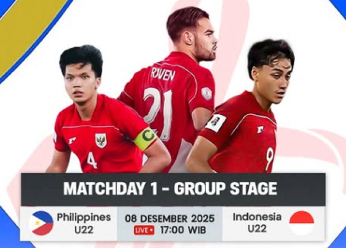 Link Live Streaming Filipina U-22 vs Timnas Indonesia U-22 di SEA Games 2025