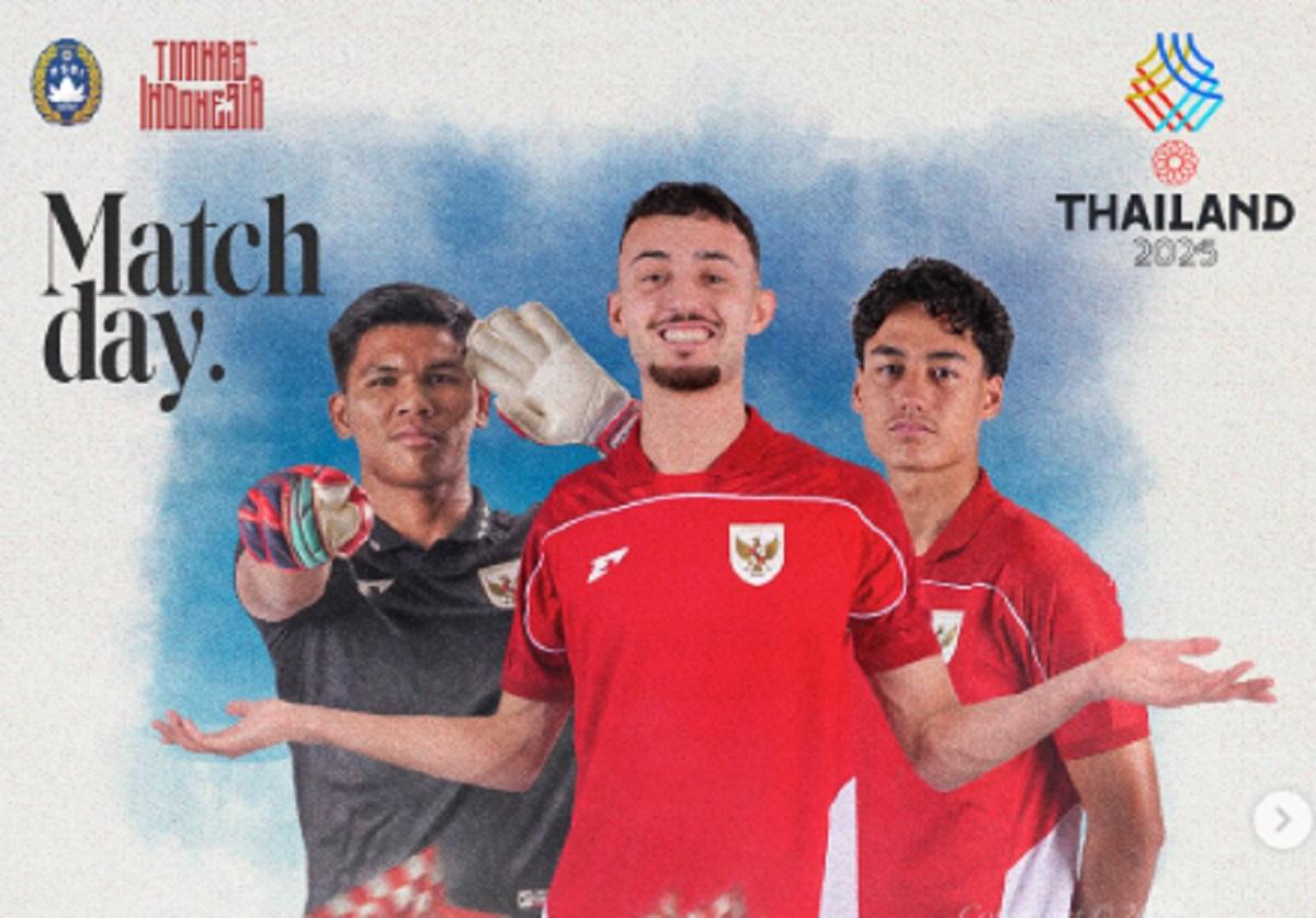 Link Live Streaming Timnas Indonesia U-22 vs Myanmar U-22 di SEA Games 2025