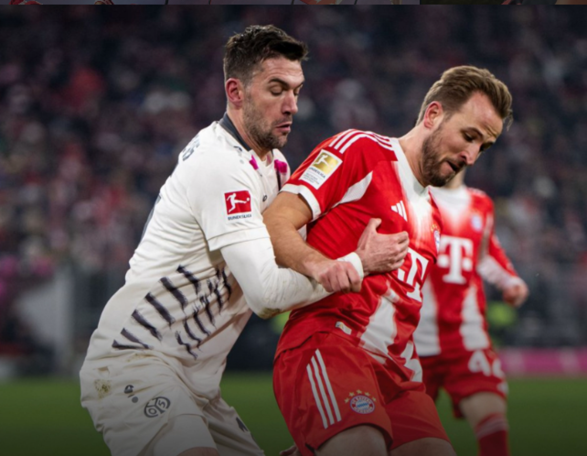 Dramatis! Penalti Harry Kane Selamatkan Bayern dari Kekalahan di Kandang Sendiri Saat Lawan Mainz