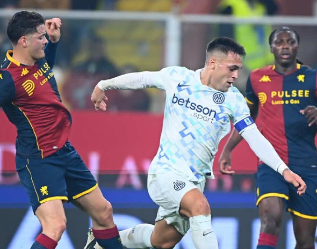 Inter Milan Ambil Alih Puncak Klasemen Liga Italia Usai Tundukkan Genoa 2-1!