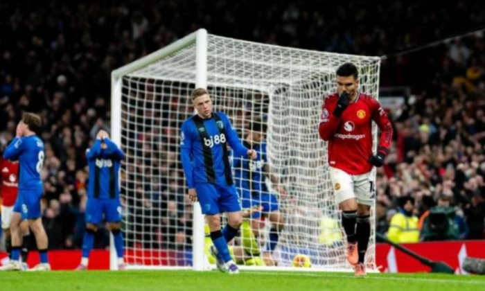 Drama 8 Gol di Old Trafford, Manchester United Ditahan Imbang Bournemouth 4-4!