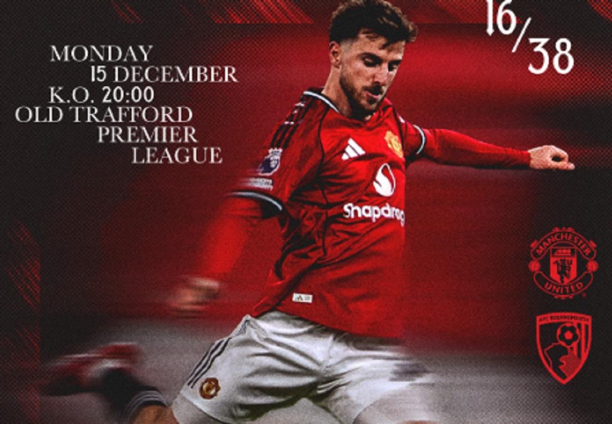 Link Live Streaming Manchester United vs Bournemouth di Liga Inggris 2025-2026