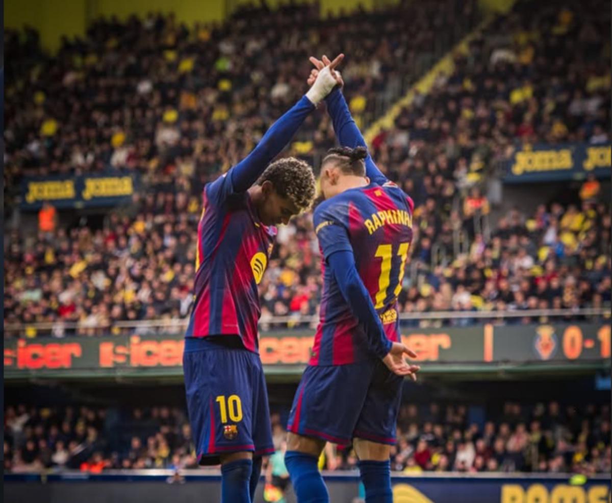 Barcelona Libas Villarreal 2-0, Blaugrana Semakin Kokoh di Puncak Klasemen Liga Spanyol