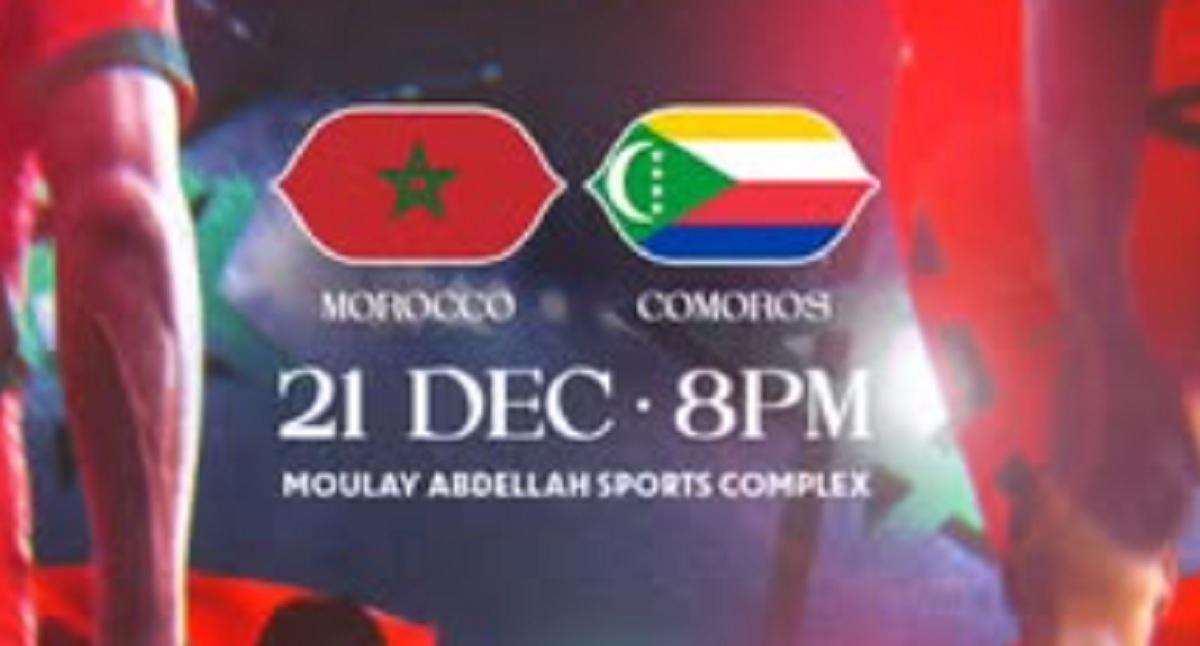 Link Live Streaming Maroko vs Komoro di Piala Afrika 2025