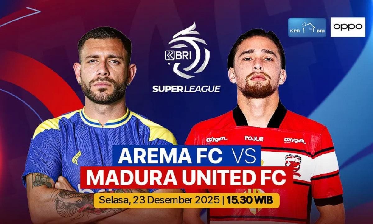 Link Live Streaming Arema FC vs Madura United di BRI Super League 2025-2026