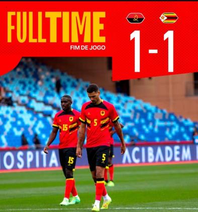 Piala Afrika: Angola VS Zimbabwe Imbang 1-1