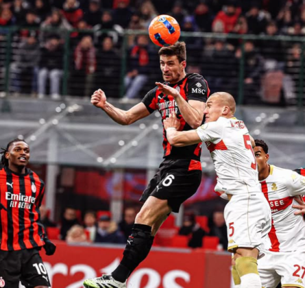 Liga Italia: Hasil AC Milan Kontra Genoa, Rossoneri Nyaris Kalah!