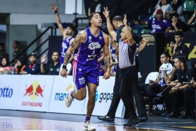 RANS Simba Bogor Gasak Kesatria Solo 101-63,  KJ Buffen Triple Double Perdana IBL 2026