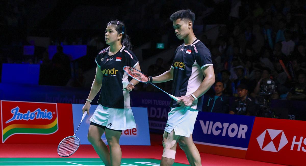 BELUM REJEKI! Ganda Campuran RI Kandas di Indonesia Masters 2026, Istora Terdiam