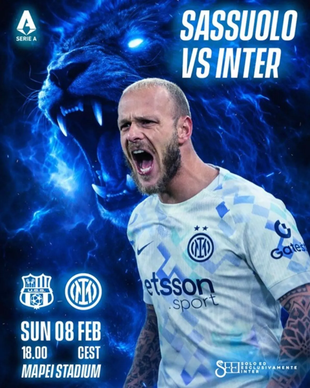 Preview: Sassuolo vs Inter Milan, Ujian Nyali Sang Capolista di Kandang Lawan! Hati-hati Tergelincir Jelang Derby d'Italia