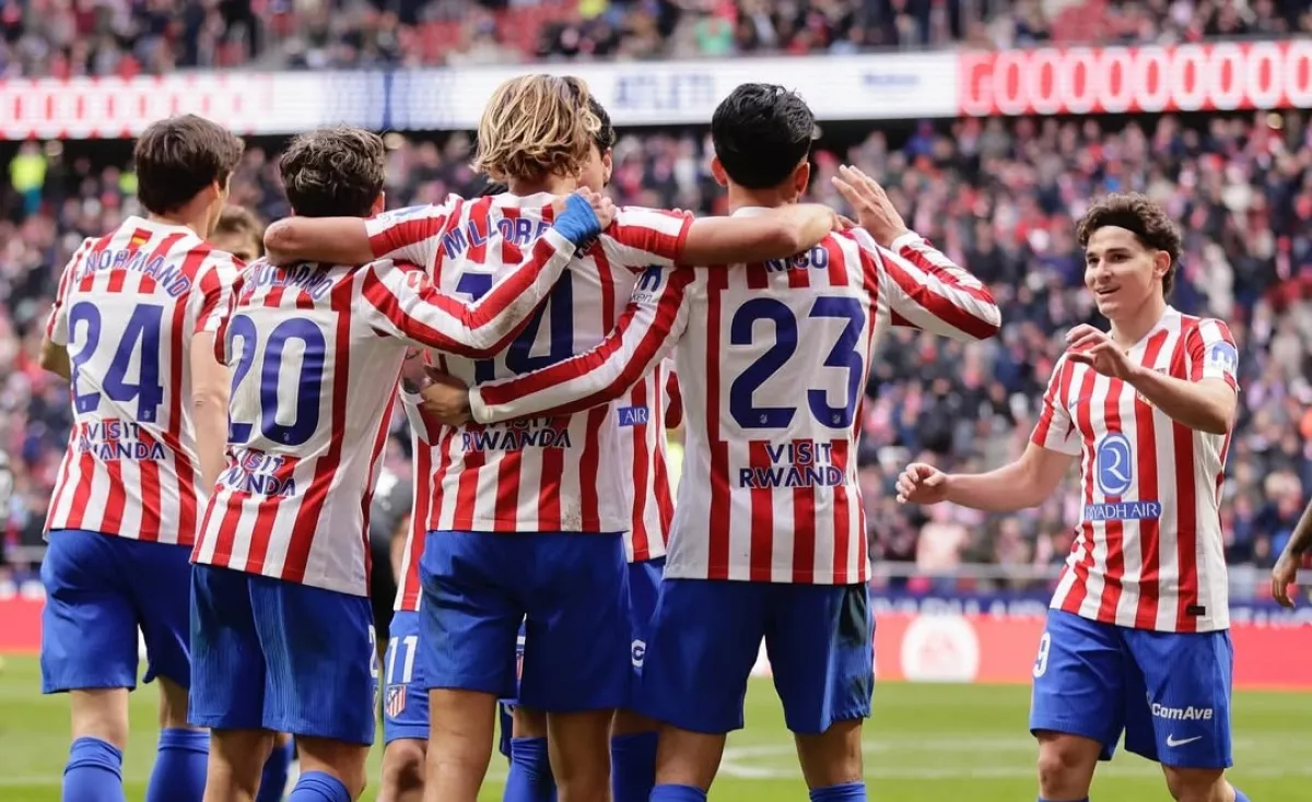 Atletico Madrid Dibantai Rayo Vallecano 0-3, Posisi Klasemen Terancam