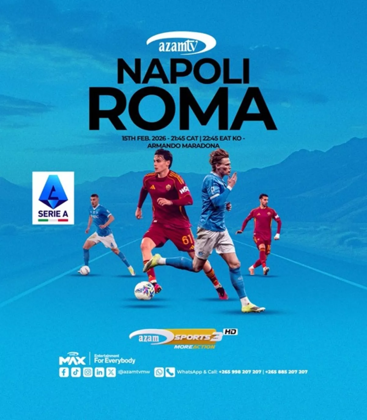 Derby del Sole Membara! Napoli vs Roma: Pertaruhan Harga Diri Antonio Conte di Tengah Badai Cedera