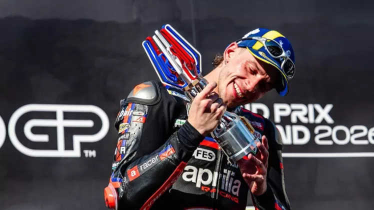 Bezzecchi Tunjukkan Karakter Juara, Aprilia: Reaksinya Luar Biasa