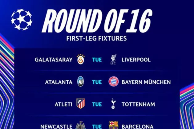 Jadwal 16 Besar Liga Champions: Duel Raksasa Real Madrid vs Man City dan PSG vs Chelsea
