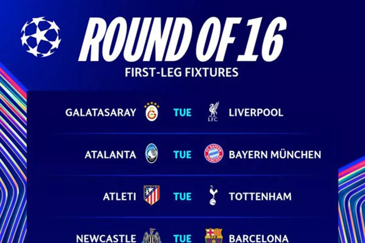 Jadwal 16 Besar Liga Champions: Duel Raksasa Real Madrid vs Man City dan PSG vs Chelsea
