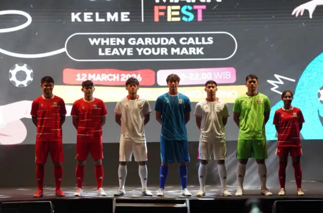 Kolaborasi PSSI dan Kelme, Ada Motif Batik di Jersey Baru Timnas Indonesia