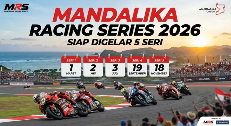 Mandalika Racing Series 2026 BERGEMURUH, Ini Jadwal Lengkapnya