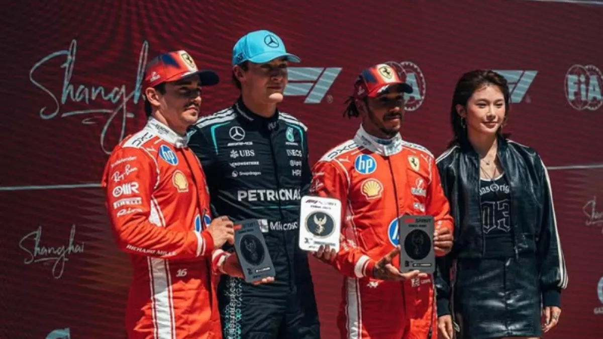 Taklukan Hamilton dan Leclerc, George Russell Menang Dramatis di Sprint Race GP China