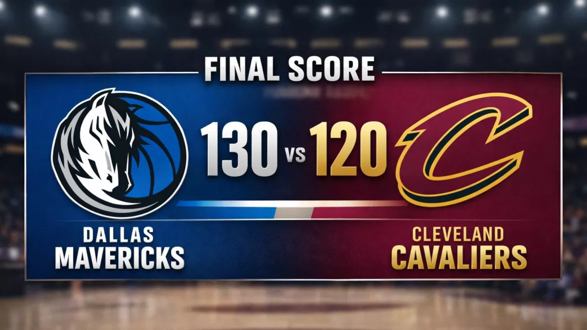 Mavericks Balas Dendam, Tumbangkan Cavaliers 130-120 di Cleveland