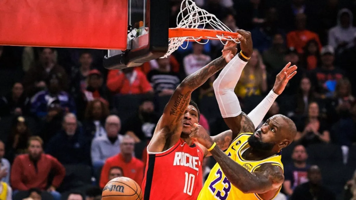 Lakers Raih Kemenangan Keenam Beruntun usai Tumbangkan Rockets 100-92