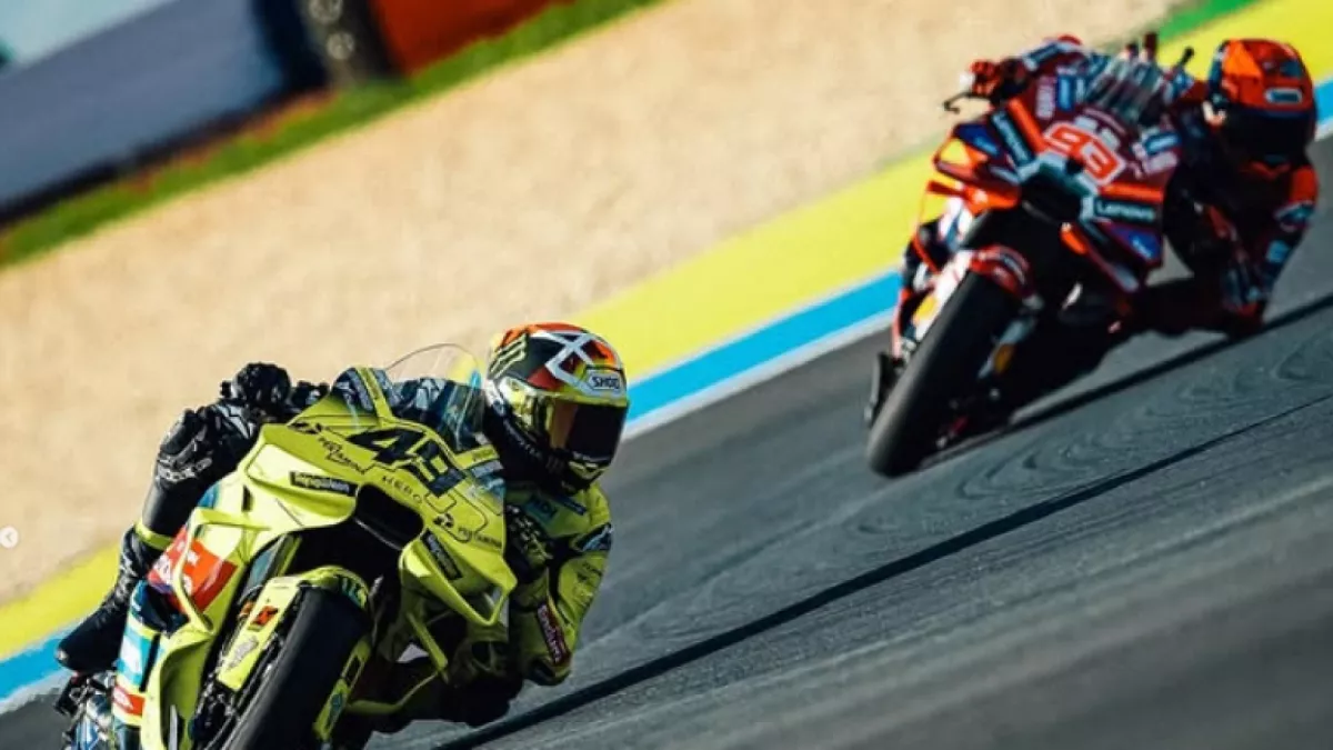 Kalahkan Marquez di Brazil, Di Giannantonio Nikmati Duel Sengit Lawan Baby Alien