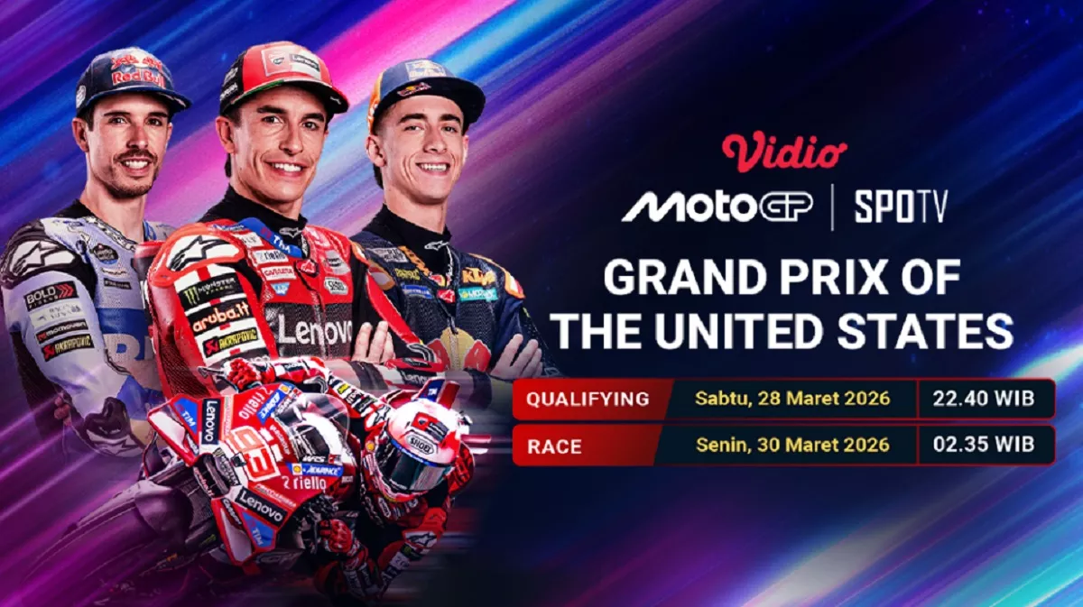 Jadwal dan Link Live Streaming MotoGP Amerika 2026