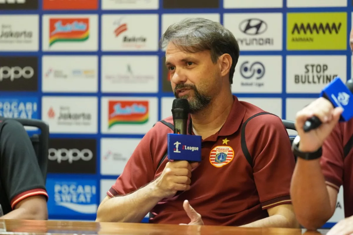 Mauricio Souza Tekad Bangkitkan Persija, Targetkan Kemenangan Lawan Persebaya