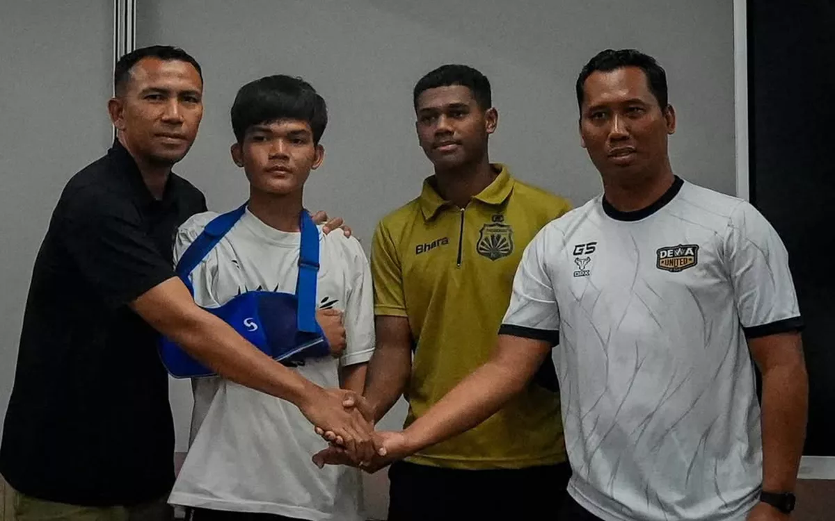 Fadly Alberto dan Rakha Nurkholis Resmi Berdamai Pasca Insiden di Stadion Citarum