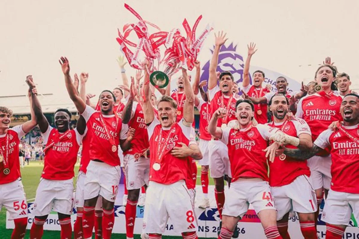 The Gunners Tutup Musim 2025/26 dengan Kemenangan Manis, Bekuk Crystal Palace 2-1