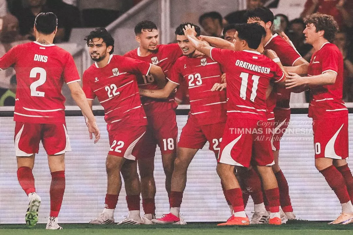 KEREN! Skuad Garuda Akhiri Penantian 38 Tahun, Menang Telak 3-0 Atas Oman di GBK