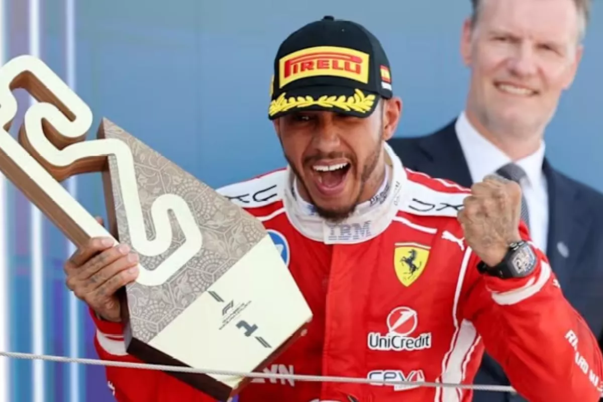 Lewis Hamilton Toreh Sejarah Baru! Raih Kemenangan Bersama Ferrari di Grand Prix Barcelona