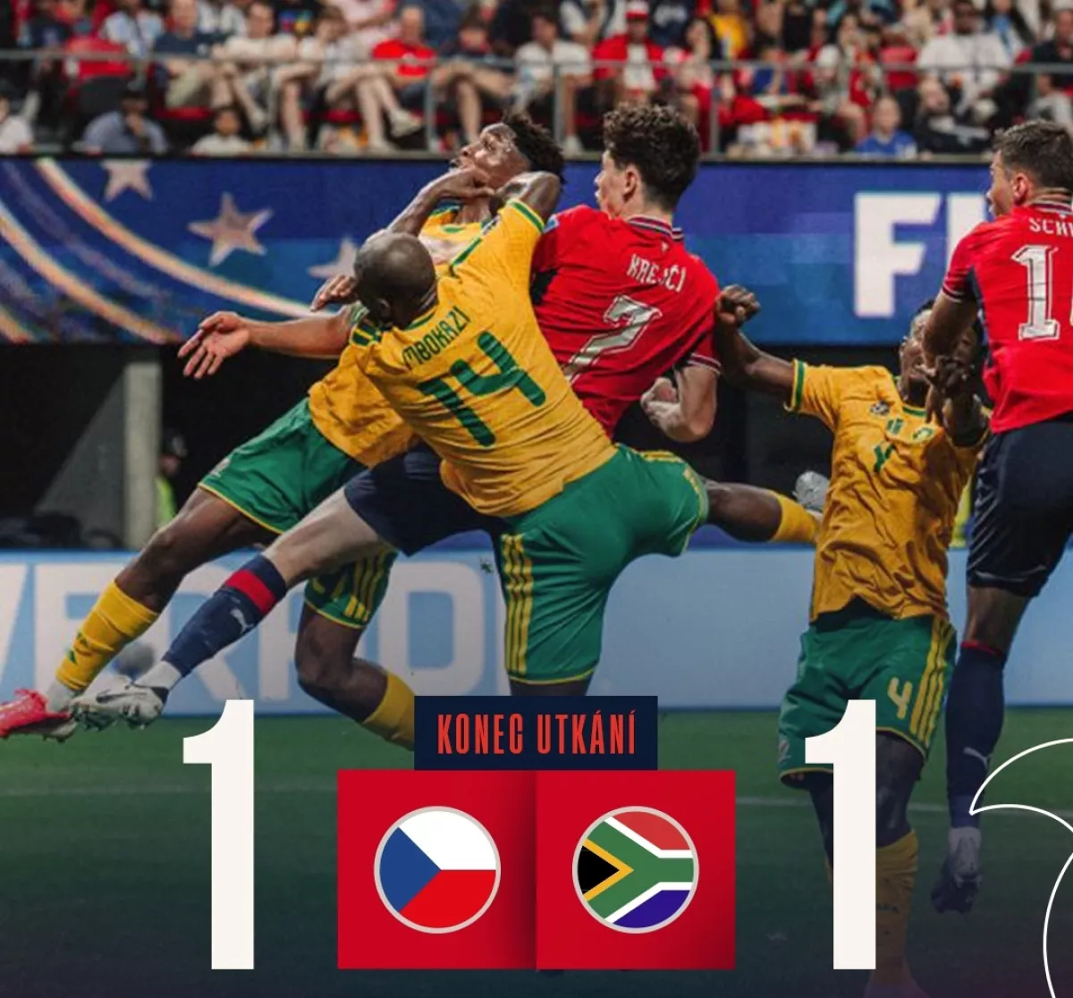 Piala Dunia 2026: Republik Ceko Gagal Menang, Afrika Selatan Selamat dari Kekalahan Lewat Penalti Mokoen