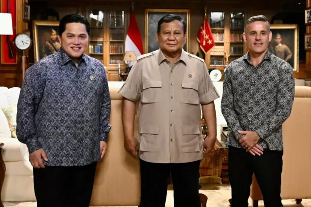 Presiden Prabowo Minta Erick Thohir Benahi Liga Domestik untuk Bawa Timnas Tembus Piala Dunia