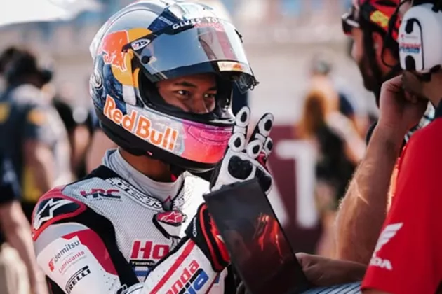 Gagal Finish di GP Belanda, Posisi Veda Ega di Klasemen Moto3 Melorot