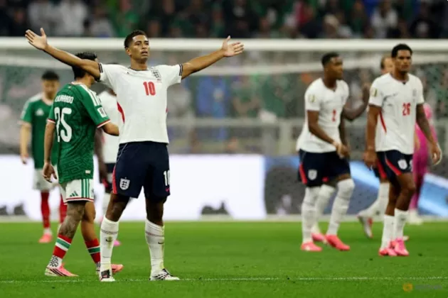 Inggris Bungkam Meksiko 3-2 dengan 10 Pemain, Tantang Norwegia di Perempat Final Piala Dunia 2026!