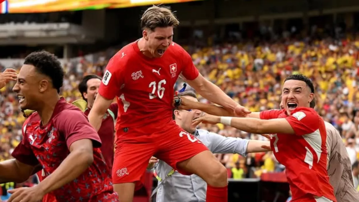 Swiss Menang Adu Penalti atas Kolombia, Messi dan Argentina Menanti