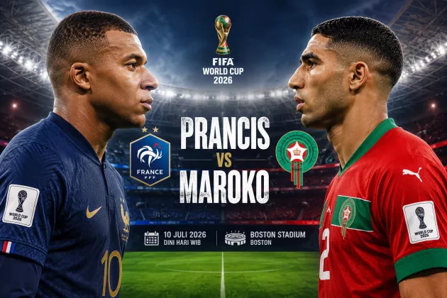 Prancis vs Maroko: Misi Balas Dendam Atlas Lions atau Dominasi Les Bleus?