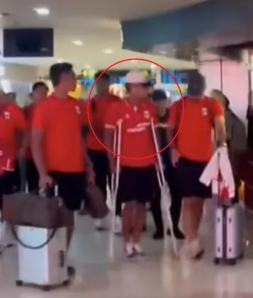 Marselino Ferdinan Pakai Tongkat Jelang Lawan Kamboja di Piala AFF 2026: Terancam Absen?