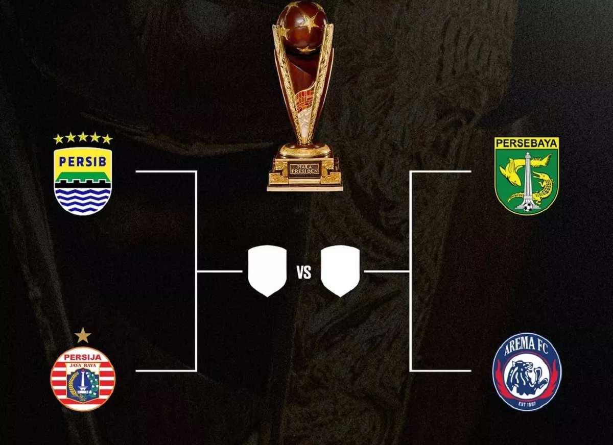 Jadwal Semifinal Piala Presiden 2026: Persib vs Persija dan Persebaya Lawan Arema FC