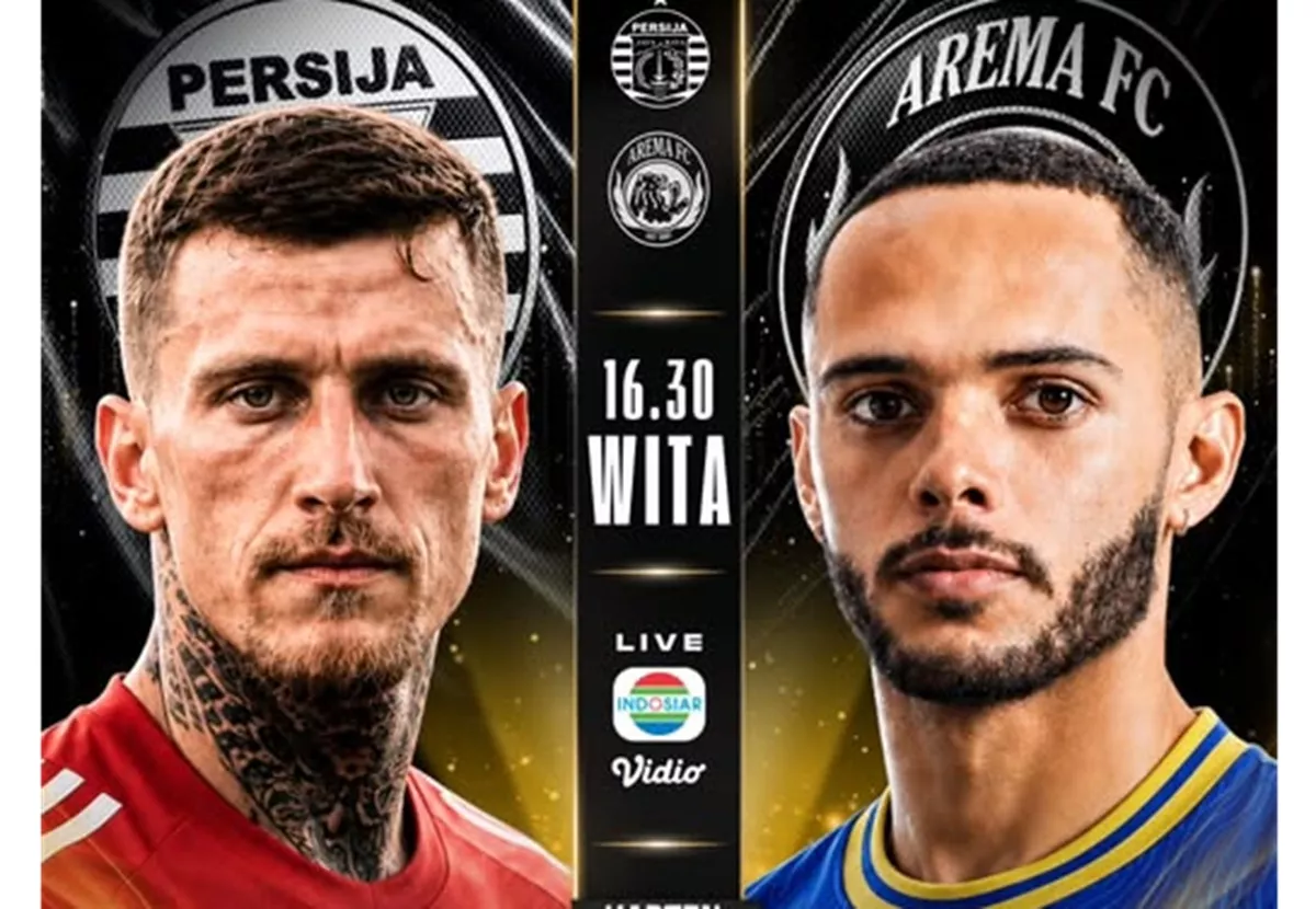 Link Live Streaming Persija vs Arema FC di Perebutan Tempat Ketiga Piala Presiden 2026